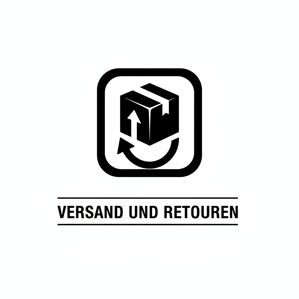 erstelle mir ein logo für shipping and retoures